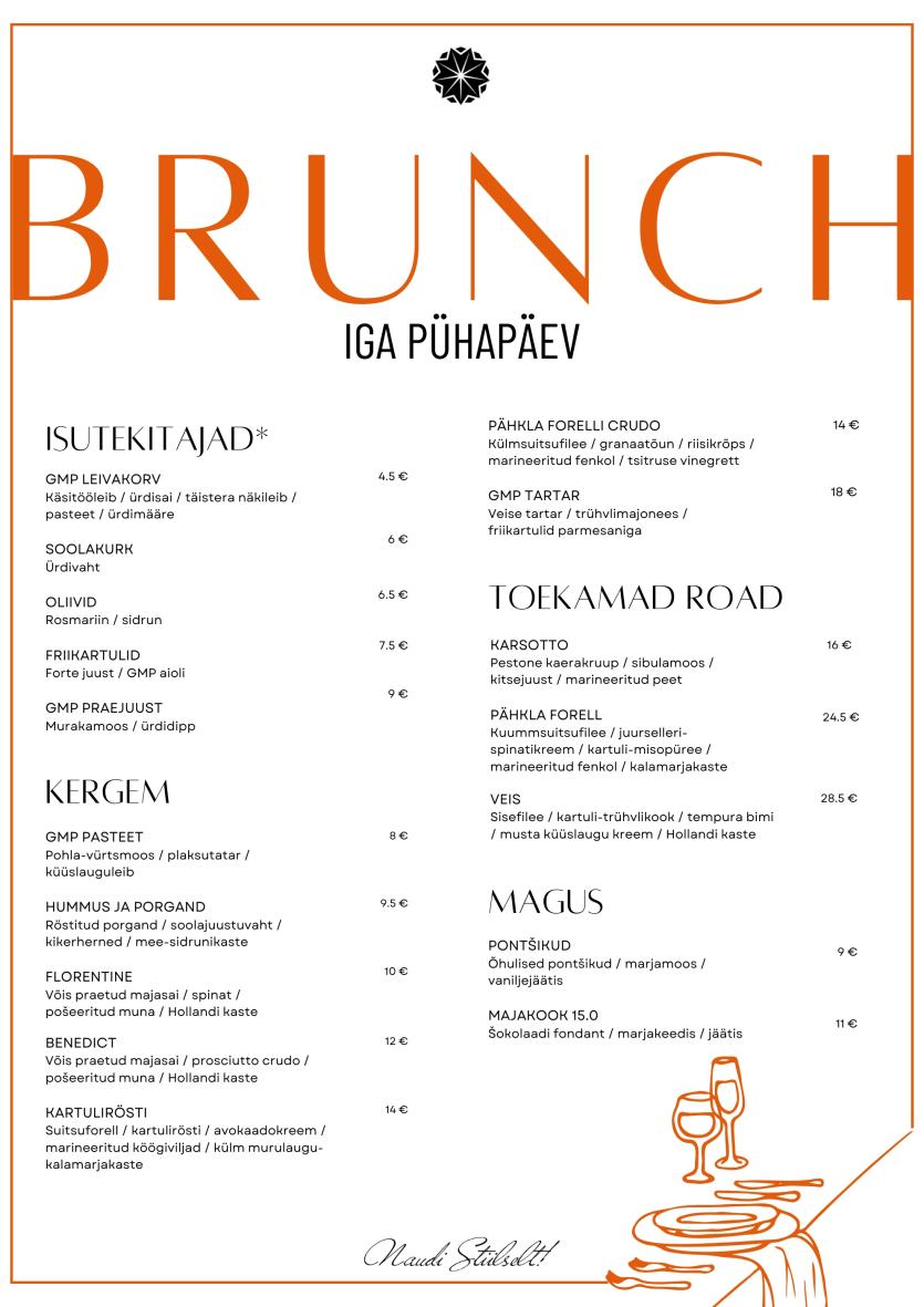 Brunch.menüü